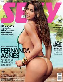 Fernanda Agnes nua na revista porno grátis