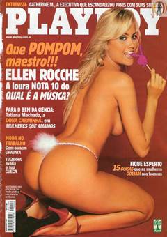 Ellen Rocche nua pelada na Playboy